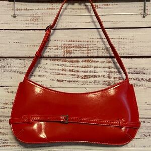 Chic Red Shoulder Bag